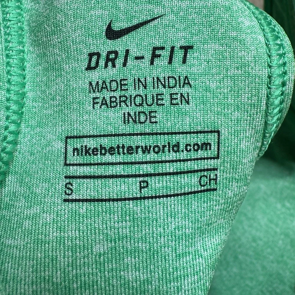 Nike Pro Green Padded Racerback Sports Bra Size Small